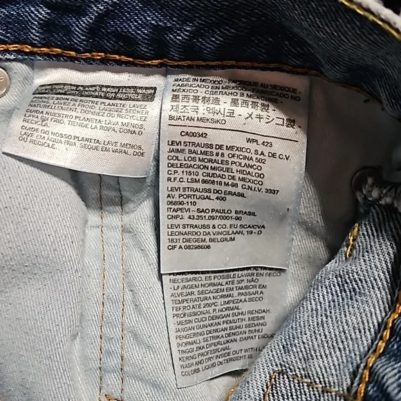 Levi's, 550, red tab, 42/30, denim,  jeans, cotton - Picture 7 of 15